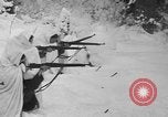 Image première patrouille de ski de l'US Army Mount Rainier Washington USA, 1940, de la seconde 40 séquences d'archives historiques vidéo 65675056282