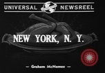 Image of 25th Annual National Hotel Exposition New York United States USA, 1940, second 3 stock footage video 65675056284