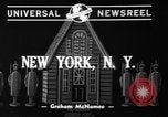 Image of police and firemen mend toys New York United States USA, 1940, second 4 stock footage video 65675056288