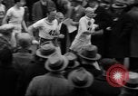 Image of Turkey Day annual ten mile walking race New York City USA, 1940, second 5 stock footage video 65675056290