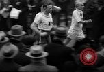 Image of Turkey Day annual ten mile walking race New York City USA, 1940, second 6 stock footage video 65675056290