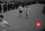 Image of Turkey Day annual ten mile walking race New York City USA, 1940, second 9 stock footage video 65675056290