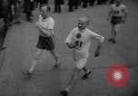 Image of Turkey Day annual ten mile walking race New York City USA, 1940, second 11 stock footage video 65675056290