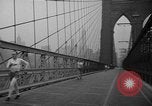 Image of Turkey Day annual ten mile walking race New York City USA, 1940, second 18 stock footage video 65675056290