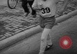 Image of Turkey Day annual ten mile walking race New York City USA, 1940, second 23 stock footage video 65675056290