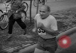 Image of Turkey Day annual ten mile walking race New York City USA, 1940, second 25 stock footage video 65675056290
