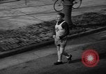 Image of Turkey Day annual ten mile walking race New York City USA, 1940, second 51 stock footage video 65675056290