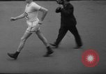 Image of Turkey Day annual ten mile walking race New York City USA, 1940, second 54 stock footage video 65675056290
