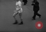 Image of Turkey Day annual ten mile walking race New York City USA, 1940, second 58 stock footage video 65675056290