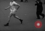 Image of Turkey Day annual ten mile walking race New York City USA, 1940, second 61 stock footage video 65675056290