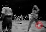 Image of basketball match New York City USA, 1940, second 21 stock footage video 65675056291