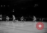 Image of basketball match New York City USA, 1940, second 23 stock footage video 65675056291