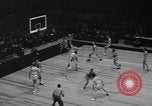 Image of basketball match New York City USA, 1940, second 27 stock footage video 65675056291