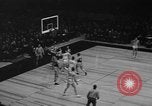 Image of basketball match New York City USA, 1940, second 30 stock footage video 65675056291