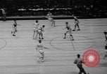 Image of basketball match New York City USA, 1940, second 34 stock footage video 65675056291