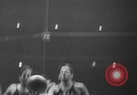 Image of basketball match New York City USA, 1940, second 41 stock footage video 65675056291