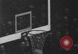 Image of basketball match New York City USA, 1940, second 53 stock footage video 65675056291