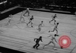 Image of basketball match New York City USA, 1940, second 57 stock footage video 65675056291