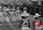 Image of parade of draftees Philadelphia Pennsylvania USA, 1940, second 11 stock footage video 65675056292