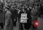 Image of parade of draftees Philadelphia Pennsylvania USA, 1940, second 27 stock footage video 65675056292