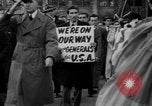 Image of parade of draftees Philadelphia Pennsylvania USA, 1940, second 41 stock footage video 65675056292