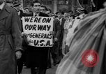 Image of parade of draftees Philadelphia Pennsylvania USA, 1940, second 42 stock footage video 65675056292
