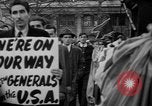Image of parade of draftees Philadelphia Pennsylvania USA, 1940, second 44 stock footage video 65675056292