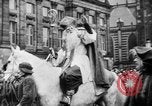 Image of Traditional Christmas parade Amsterdam Netherlands, 1947, second 10 stock footage video 65675056295