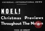 Standbild Weihnachten Prozession United States USA, 1949, aus Sekunde 13 historischem Filmmaterial Videoclip 65675056299
