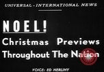Standbild Weihnachten Prozession United States USA, 1949, aus Sekunde 14 historischem Filmmaterial Videoclip 65675056299