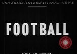 Image of USC versus Notre Dame football South Bend Indiana USA, 1949, second 1 stock footage video 65675056303