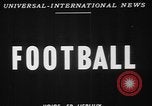 Image of USC versus Notre Dame football South Bend Indiana USA, 1949, second 3 stock footage video 65675056303