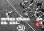 Image of USC versus Notre Dame football South Bend Indiana USA, 1949, second 6 stock footage video 65675056303