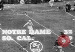 Image of USC versus Notre Dame football South Bend Indiana USA, 1949, second 9 stock footage video 65675056303