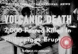 Standbild Hibok-Hobok Vulkan ausbricht Camiguin Philippinen, 1951, aus Sekunde 18 historischem Filmmaterial Videoclip 65675056305