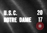 Immagine di USC contro Notre Dame football 1964 Los Angeles California USA, 1964, secondo 1 filmato di repertorio 65675056314