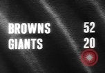 Immagine di Giants versus Browns New York City USA, 1964, secondo 4 filmato di repertorio 65675056316