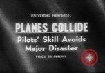 Image of airplanes collide in air New York United States USA, 1965, second 1 stock footage video 65675056318
