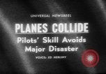 Image of airplanes collide in air New York United States USA, 1965, second 5 stock footage video 65675056318