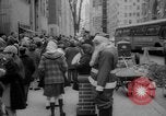 Image of Christmas shopping New York City USA, 1965, second 7 stock footage video 65675056319
