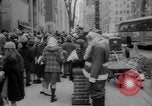 Image of Christmas shopping New York City USA, 1965, second 8 stock footage video 65675056319