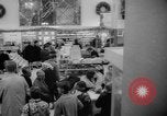 Image of Christmas shopping New York City USA, 1965, second 15 stock footage video 65675056319
