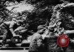 Image of German troops defending against Allies in Normandy France, 1944, second 27 stock footage video 65675056332