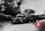 Image of German troops defending against Allies in Normandy France, 1944, second 58 stock footage video 65675056332