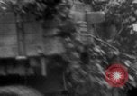 Standbild deutschen Rüstung getarnt mit Laub Frankreich, 1944, aus Sekunde 27 historischem Filmmaterial Videoclip 65675056340