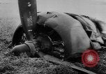 Standbild zerstörten Alliierte Flugzeuge Frankreich, 1944, aus Sekunde 19 historischem Filmmaterial Videoclip 65675056342