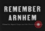 Image of Operation Market Garden Arnhem Netherlands, 1944, second 6 stock footage video 65675056361