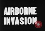 Standbild Airborne Invasion Manöver Vereinigtes Königreich, 1944, aus Sekunde 5 historischem Filmmaterial Videoclip 65675056363
