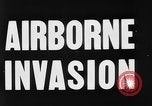 Standbild Airborne Invasion Manöver Vereinigtes Königreich, 1944, aus Sekunde 7 historischem Filmmaterial Videoclip 65675056363