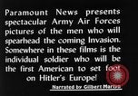 Standbild Airborne Invasion Manöver Vereinigtes Königreich, 1944, aus Sekunde 12 historischem Filmmaterial Videoclip 65675056363